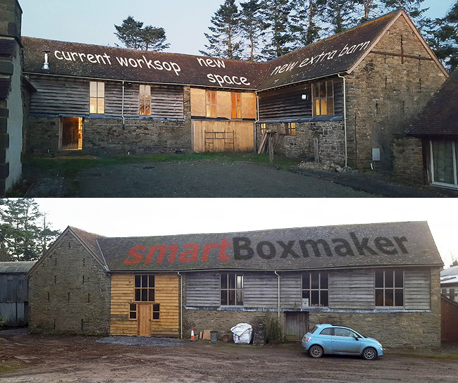 smartBoxmaker workshop redevelopment