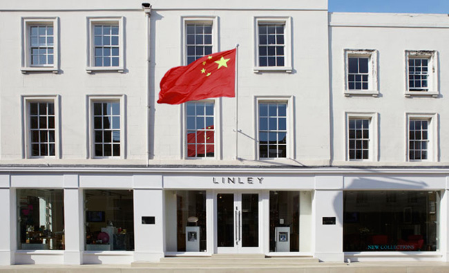 Linley Chinese flag